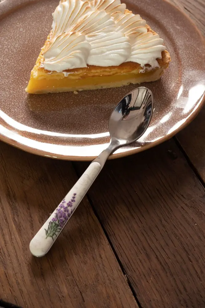 Cafetera de Goteo Cucharita Con Diseño De Flor De Lavanda