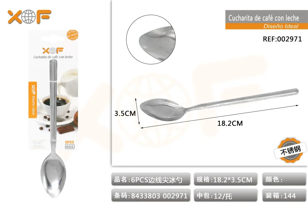 Certificado de Calidad CUCHARITA DE CAFE 6S 6S