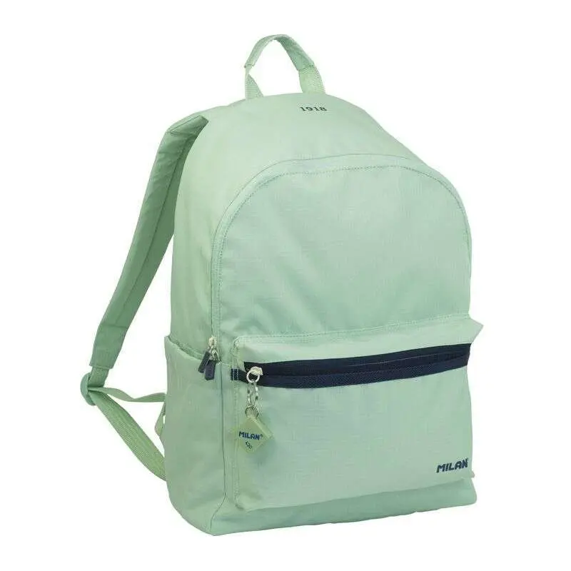 Milan Serie 1918 Mochila Urbana 22L - Bolsillo Delantero + 2 Bolsillos Laterales - Asas Regulables y Acolchadas - Tamaño ...