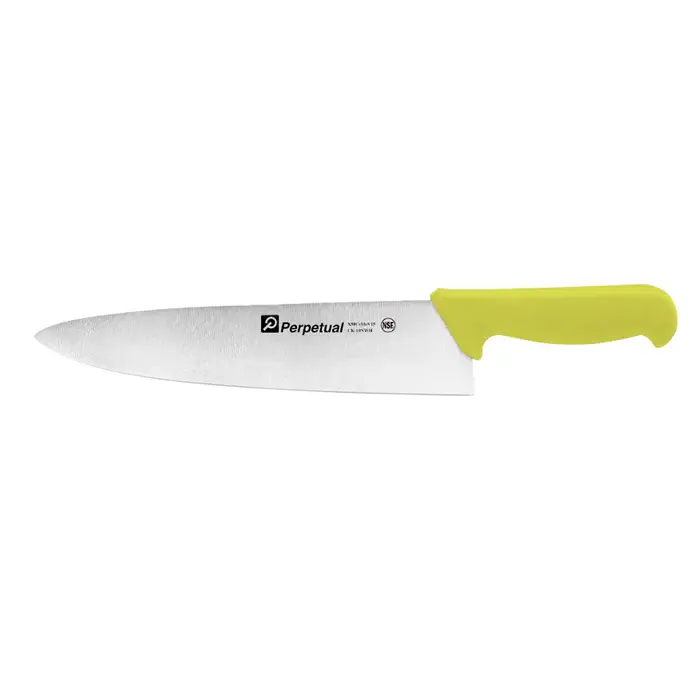 Premium de Alta Gama Cuchillo Chef 25 cm Mango Amarillo