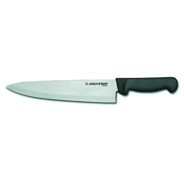 Protector de Hojas Cuchillo Chef De 25 Cm Mango Color Negro