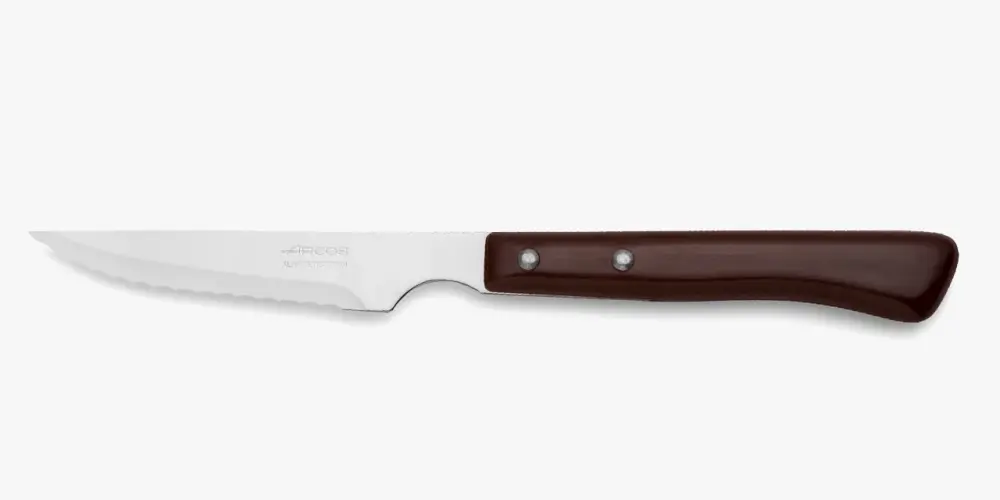 Cuchillo chuletero Con Sierra Nailon 110 mm | Garantí Incluida