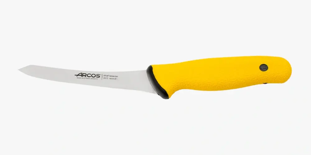 Coltello Disossatore Rigido Serie Dúo Pro 140 mm Punta Smussata Acero Inoxidable 18/10