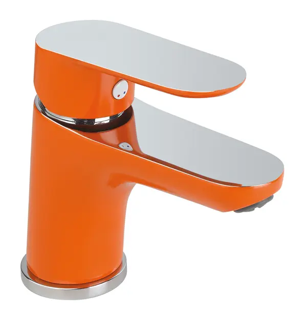 Certificado para Horno Mezclador de lavabo kevon chic naranja/cromo