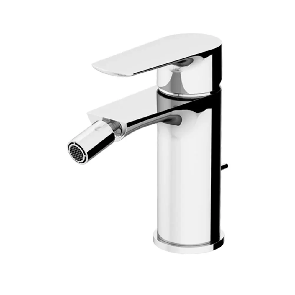 Mezclador para bidé Gattoni, desagüe automático y flex inox de alimentación de Silicona de Grado Alimenticio
