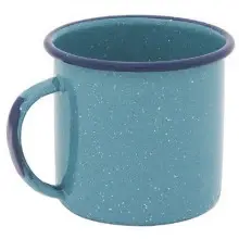 Profesional de Acero Inoxidable Vaso Recto 10 Azul / Pocillo Peltre #19905 Cinsa