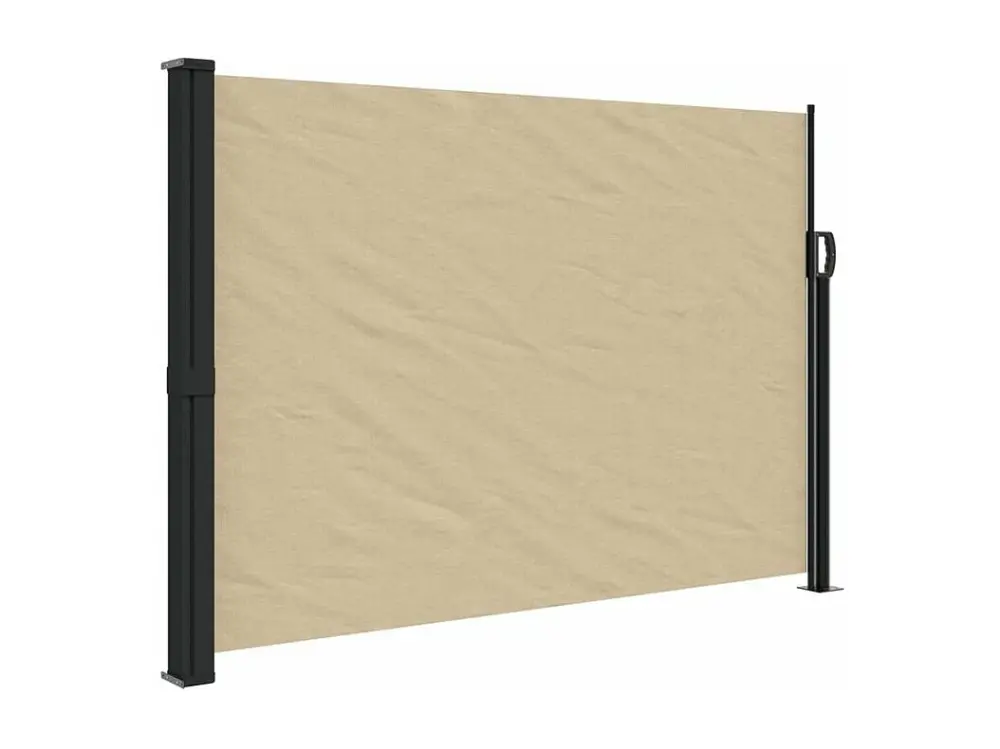 vidaXL Toldo lateral retráctil beige 140x300 cm