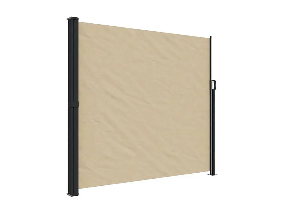 vidaXL Toldo lateral retráctil beige 180x300 cm