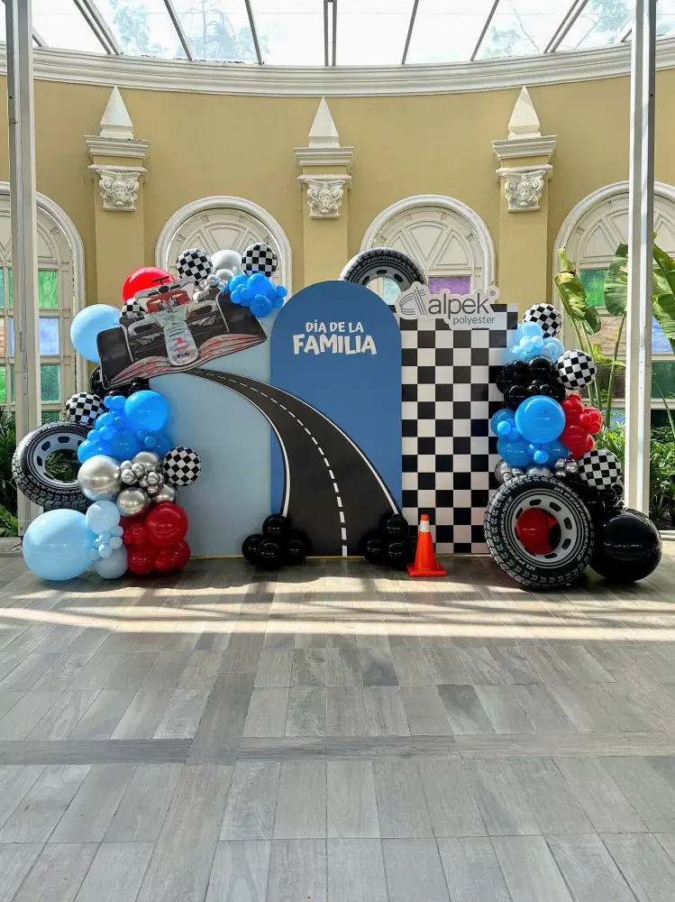 Adorno Festivo Decoración Carros F1 Dí de la Familia