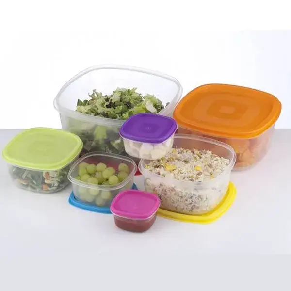 Mesa Extensible Set 14 piezas recipientes de plástico