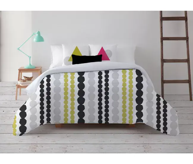 Certificado Oeko-Tex Edredón Nórdico Geo 300GR tacto pluma cama de 90