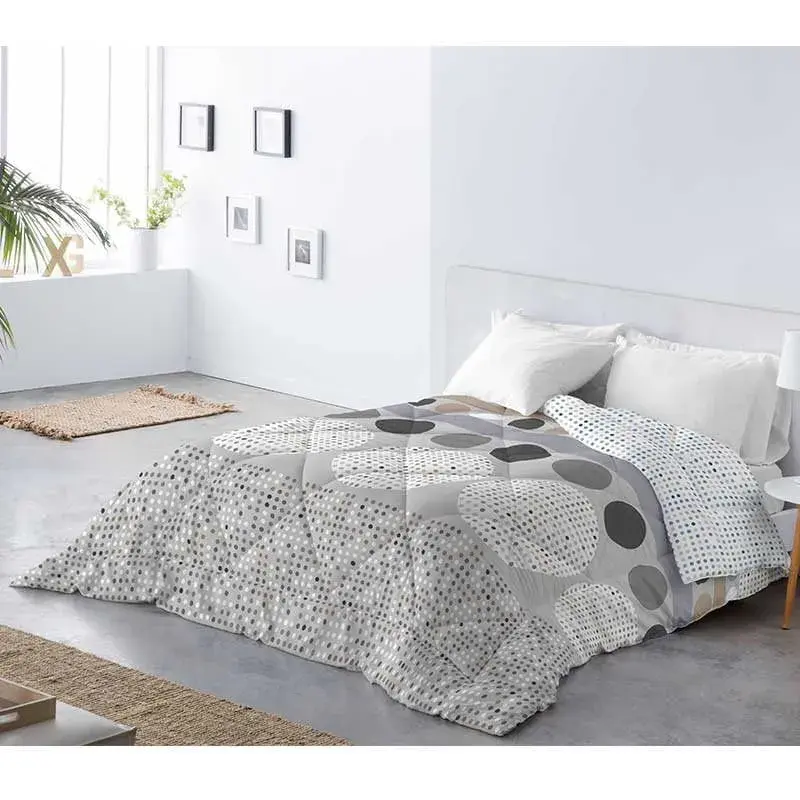 Edredón reversible Sara Boheme 100% poliéster 300g/m² para cama de 180 cm 270x260 cm