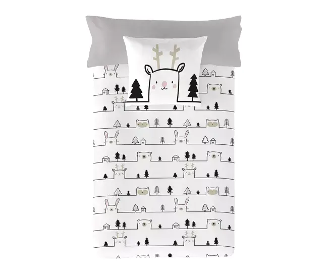 FUNDA NÓRDICA HOUSE ANIMALS CAMA 90 para Personas Frioleras