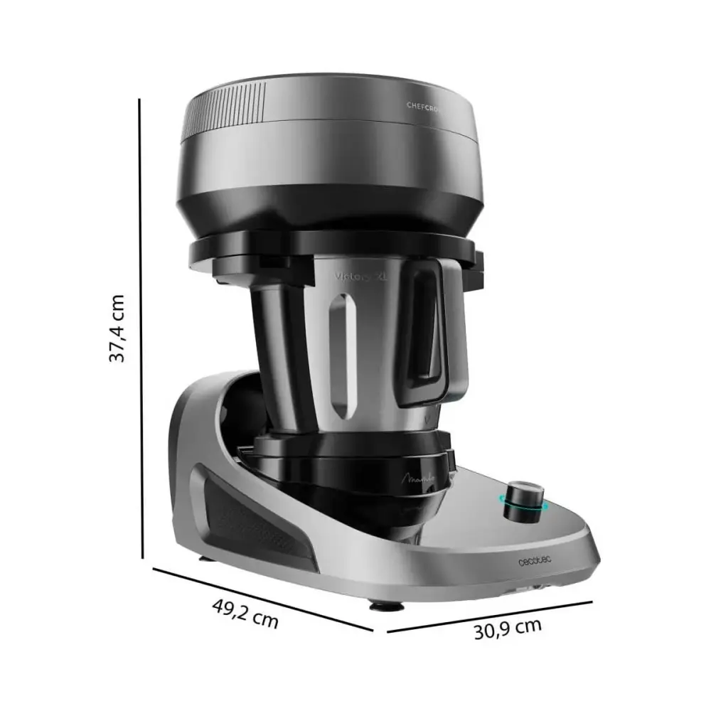 Robot de cocina Cecotec Mambo CooKing Victory 1700W ChefCrown WiFi inox