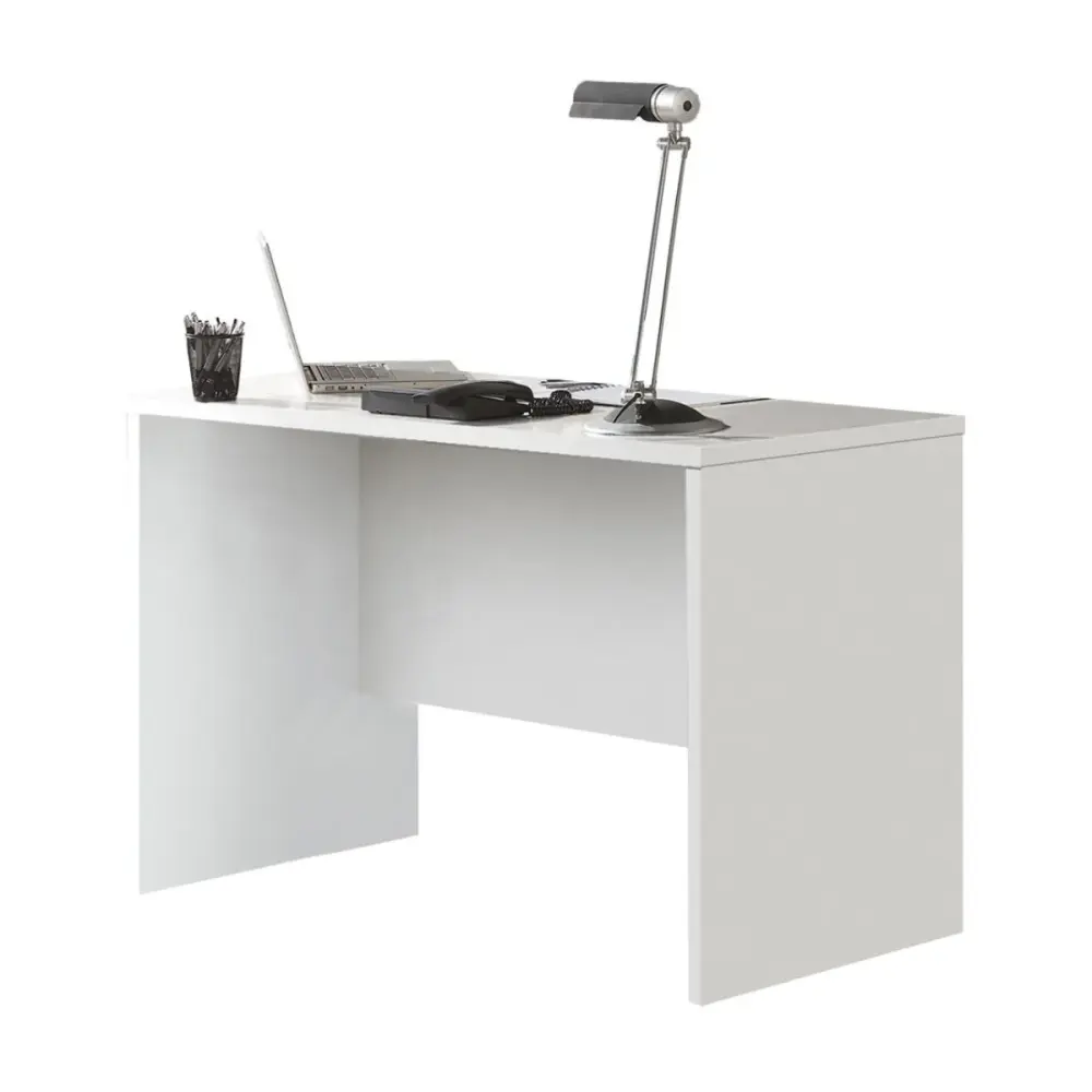 Diseño Premium Escritorio Estrecho encimera amplia + tablero frontal 75x120x60 cm