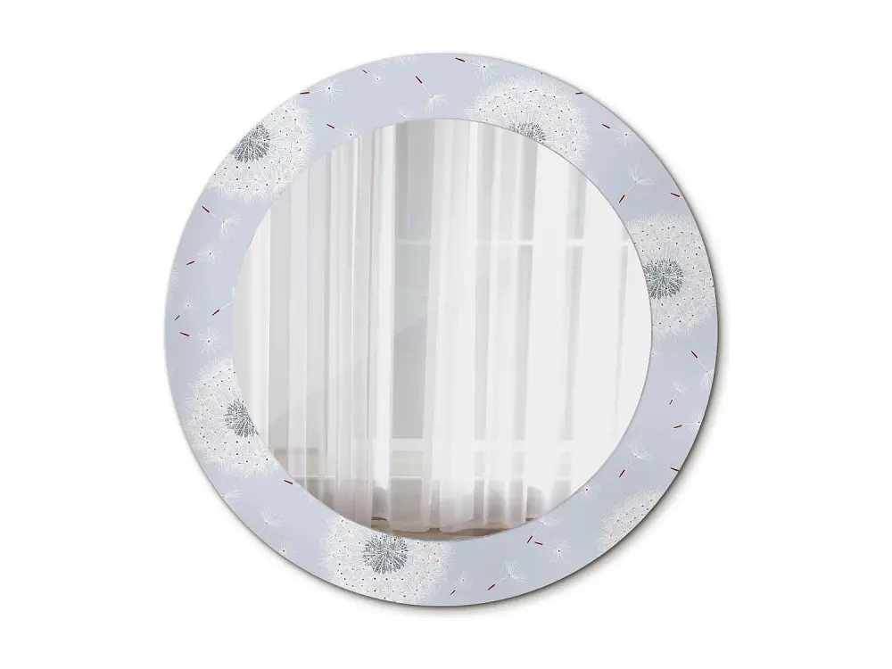 Espejo decorativo redondo - Dientes de león - 60 cm