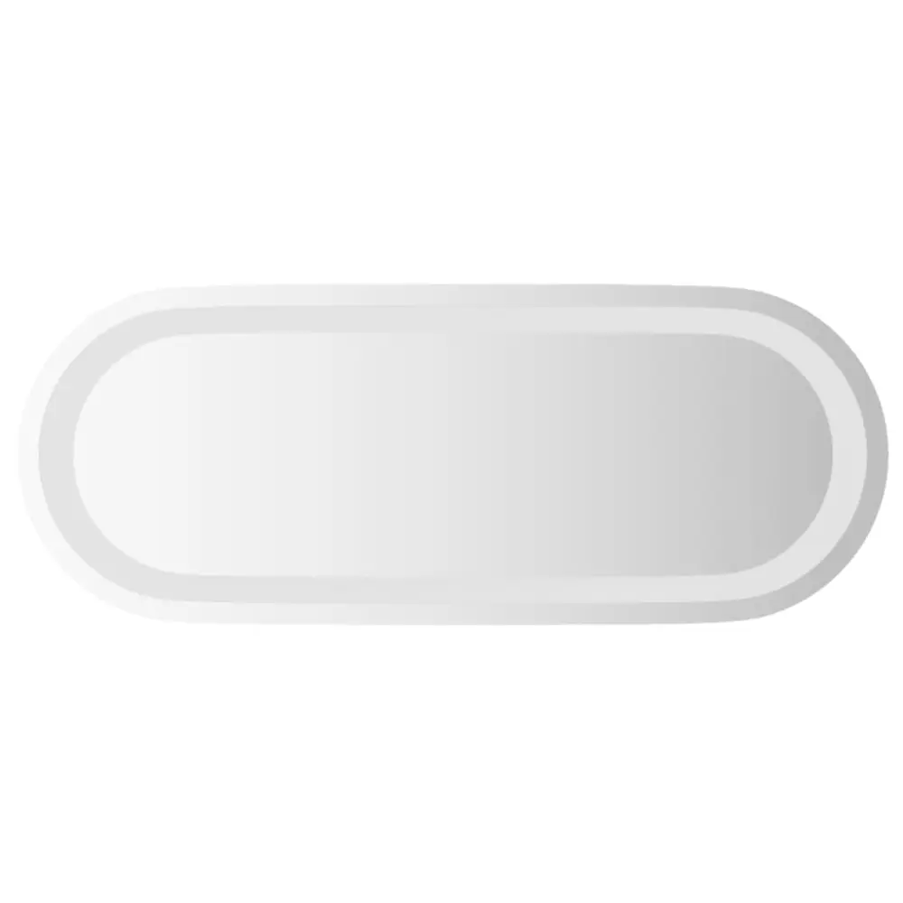 Colgador de Toallas vidaXL espejo de baño LED ovalado 50x20 cm
