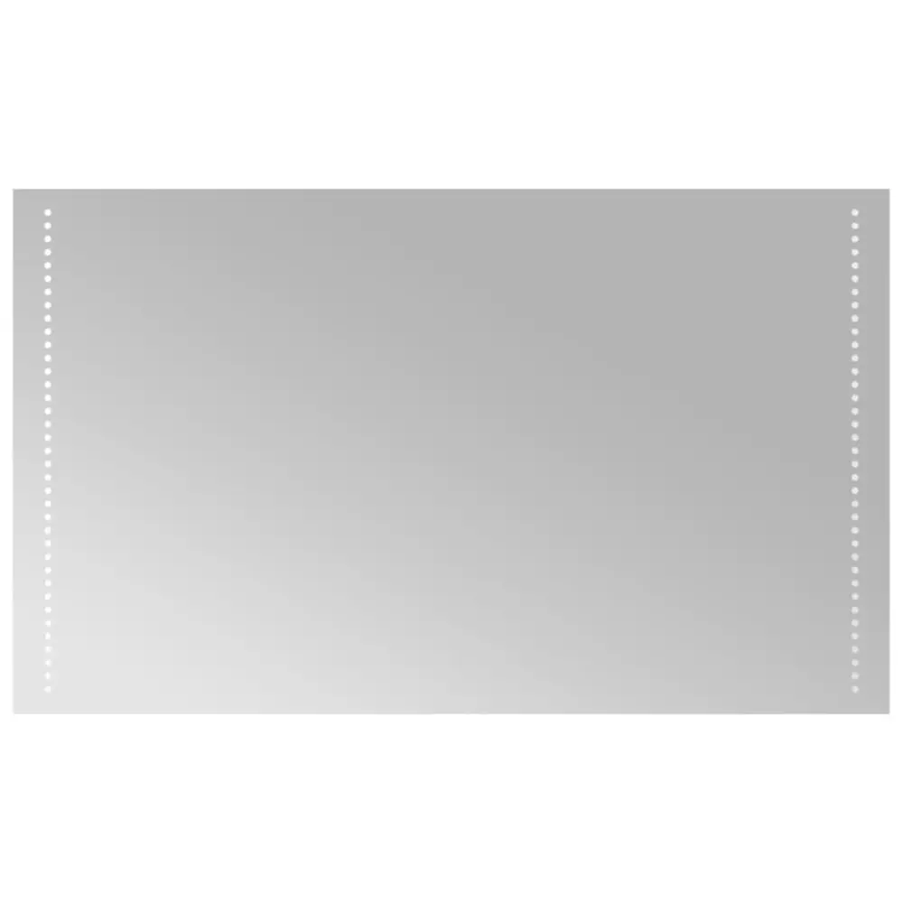 Estante de Ducha vidaXL espejo de baño con LED 100x60 cm