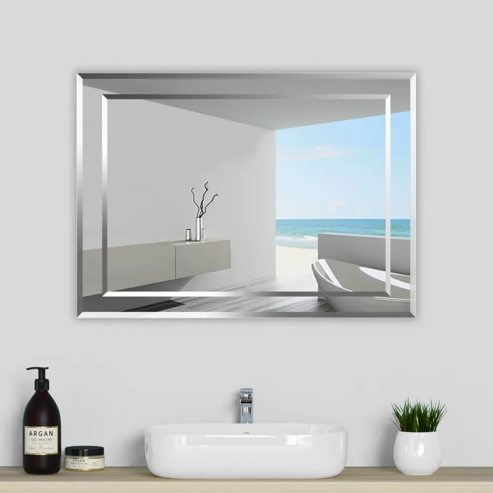 Jabonera de Pared Espejo artesanal ecológico sin cobre 60×90cm