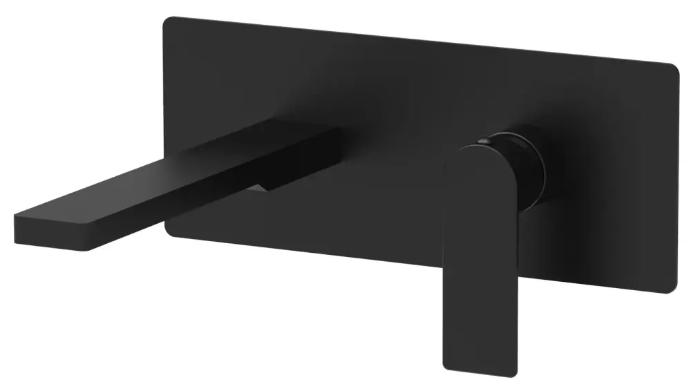 Miscelatore doccia parete Paffoni serie Tango con bocca lunga 200 mm - Nero Opaco