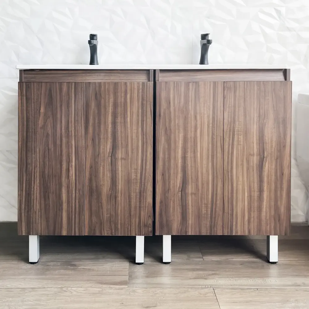 TOCADOR PARA BAÑO MARIAM 120 DOBLE LAVABO