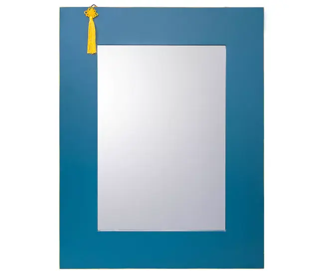 Espejo rectangular de madera 70x2x90 Estilo Art Deco