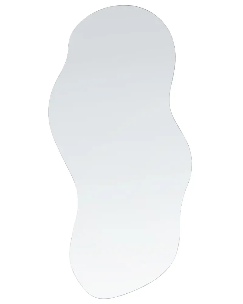 Decorativo con Marco de Madera Espejo auxerre 33 cm 80 cm plateado