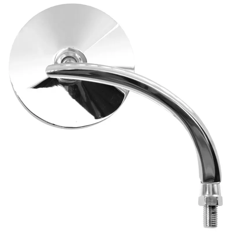 Espejo manillar Ø 75 mm cromado. Dcho para Sala y Baño