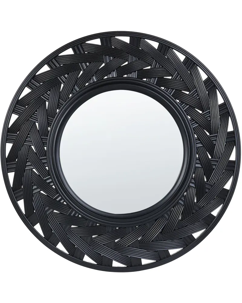 Espejo tierga 60 cm 60 cm negro con Garantí de 2 ños