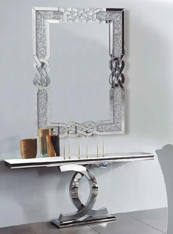 Jarrón Decorativo ESPEJO DECORATIVO CRISTAL Noemi