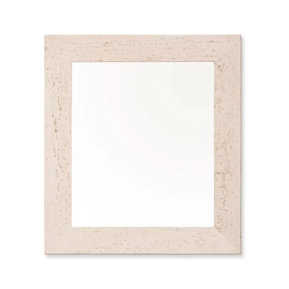 Premium de Vidrio Templado Espejo Travertino Pottery