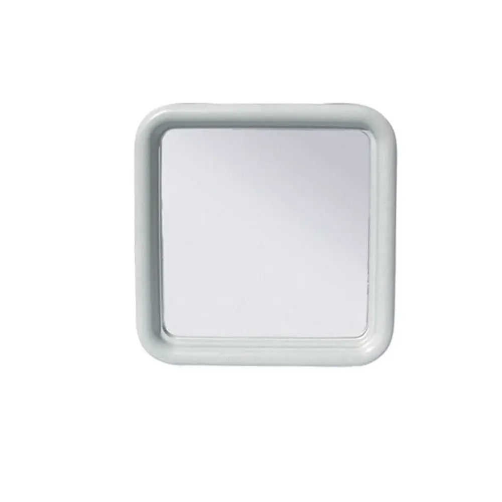 Specchio quadro Silvia serie Imma 50x50 cm ABS bianco