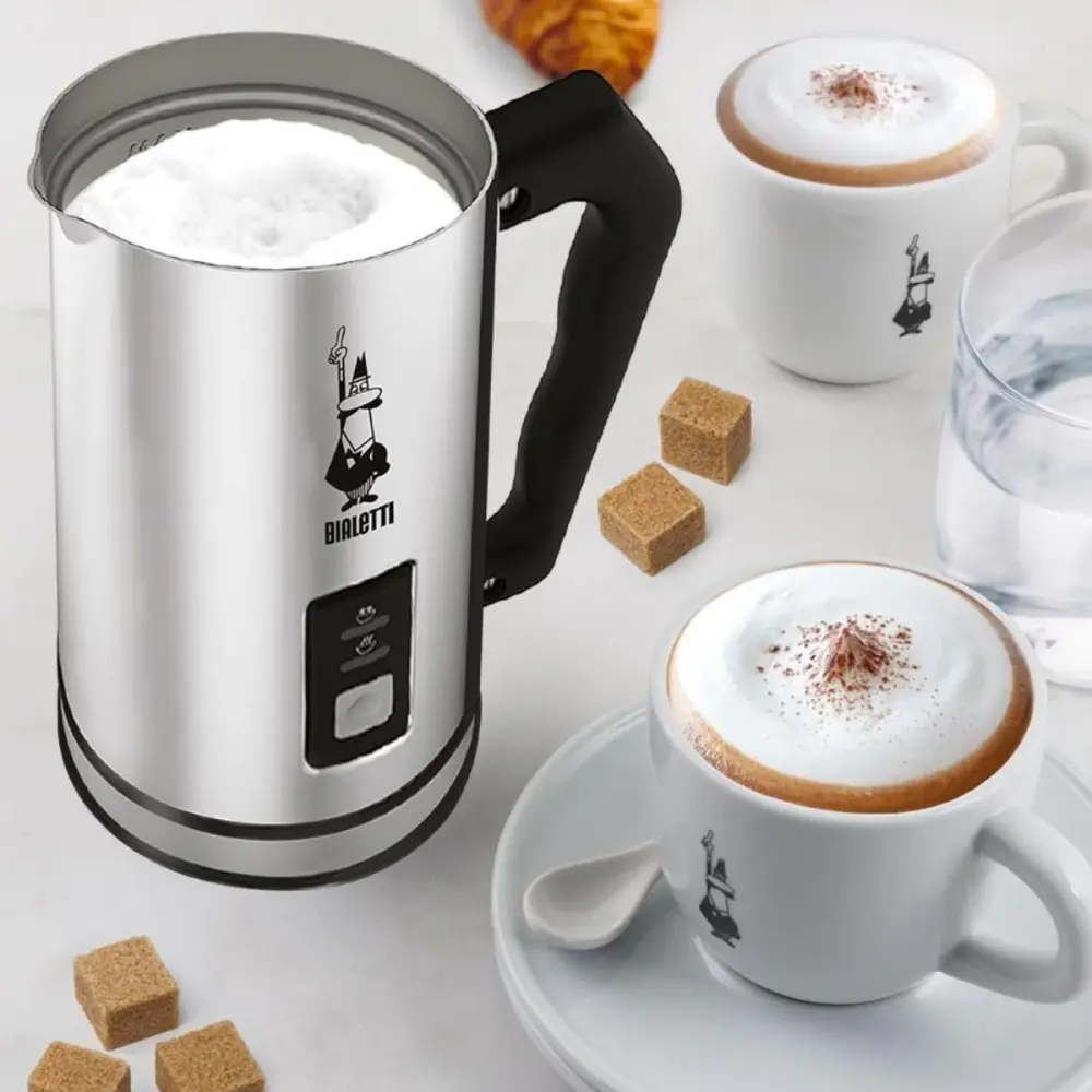 Prensa Francesa Espumador eléctrico para leche Frother Bialetti