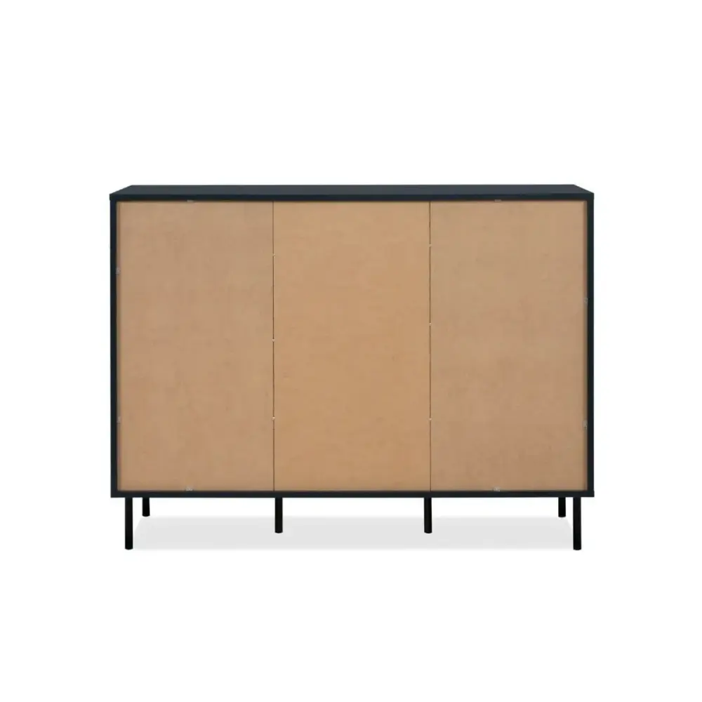 Aparador Caracas 2 puertas + 3 cajones azul 90x120x40 cm
