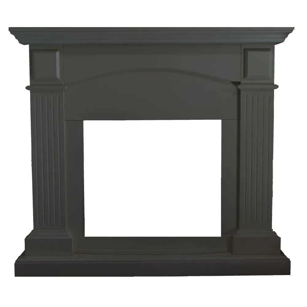 Marco de chimenea mdf gris turbio sined cornice camino cetona