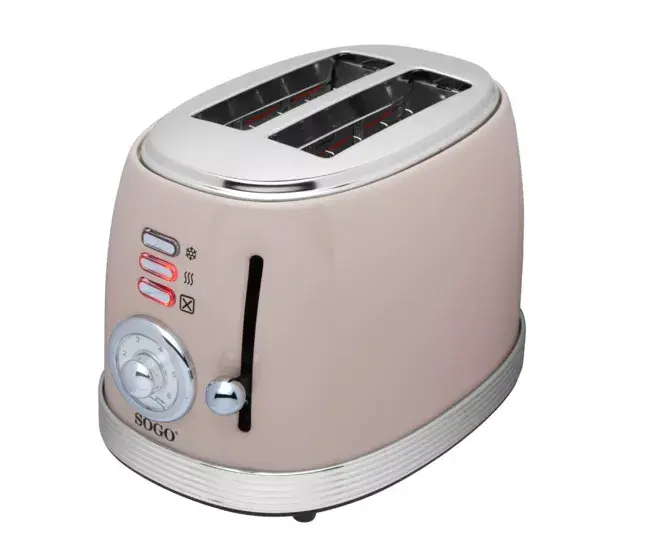 TOASTADORA CLÁSICO 2 REBANDAS-850W-ROJO | Envío Rápido