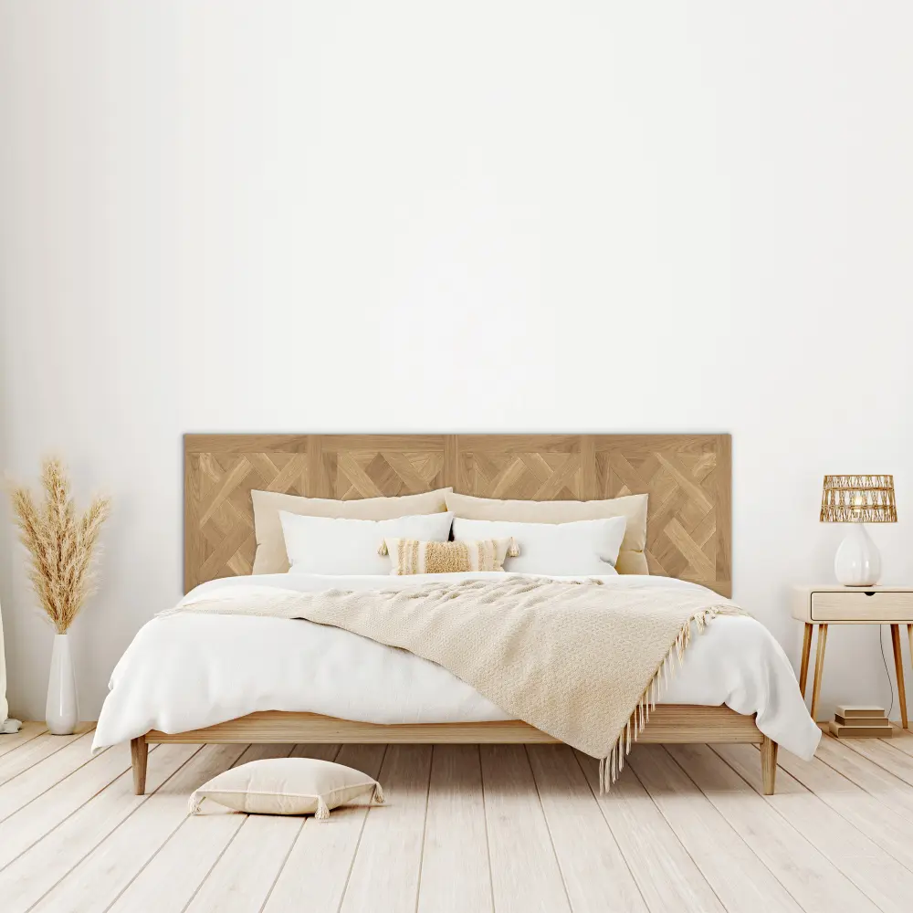 Lámina adhesiva cama niza 200 cm, imitación madera de Bambú