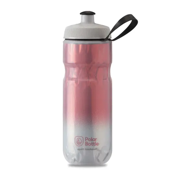 Botella Sport Termoprotector 710 ml. Fade Red/Silver Polar