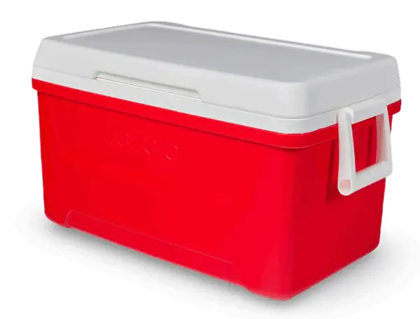 Nevera Portátil IGLOO LAGUNA 48, Roja