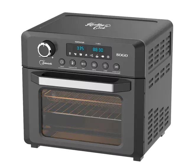 Acero Inoxidable FREIDORA SIN ACEITE CON HORNO - 18L - 1500W