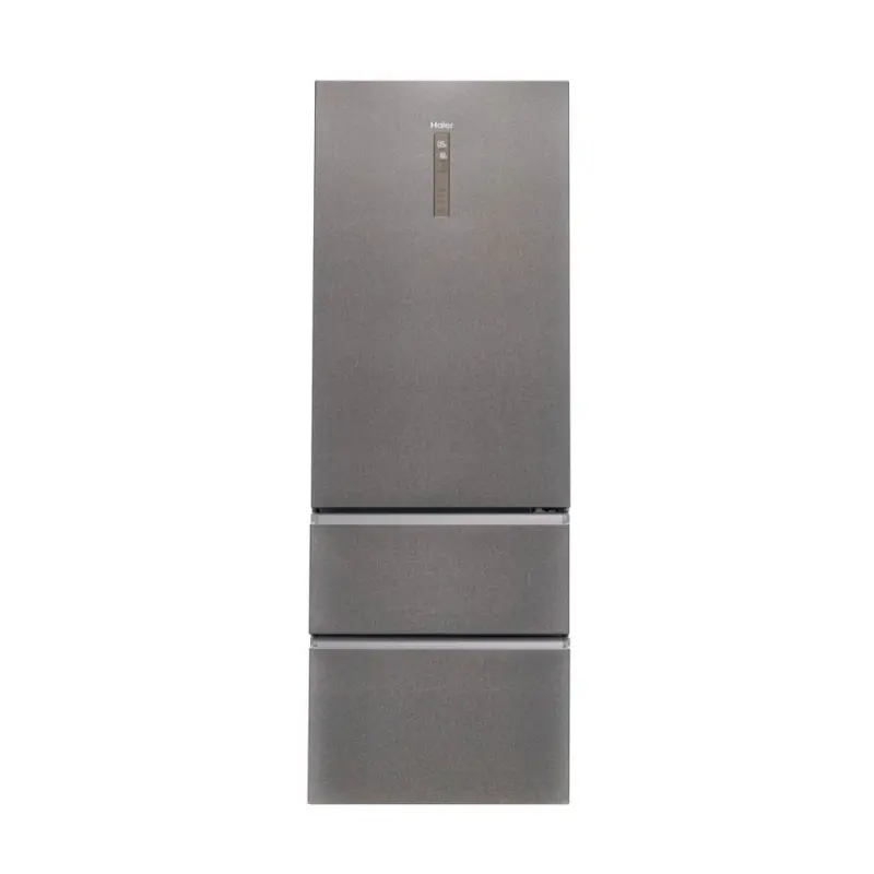 Combi haier htr7720dnmp inox 200x70cm 3 puertas d