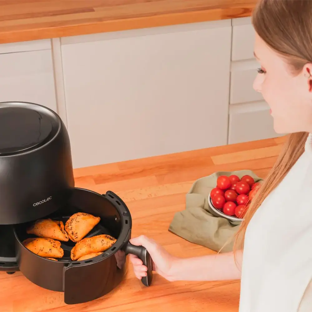 Freidora de aire Cecotec Cecofry Fantastik 3000 1000W 3L negro