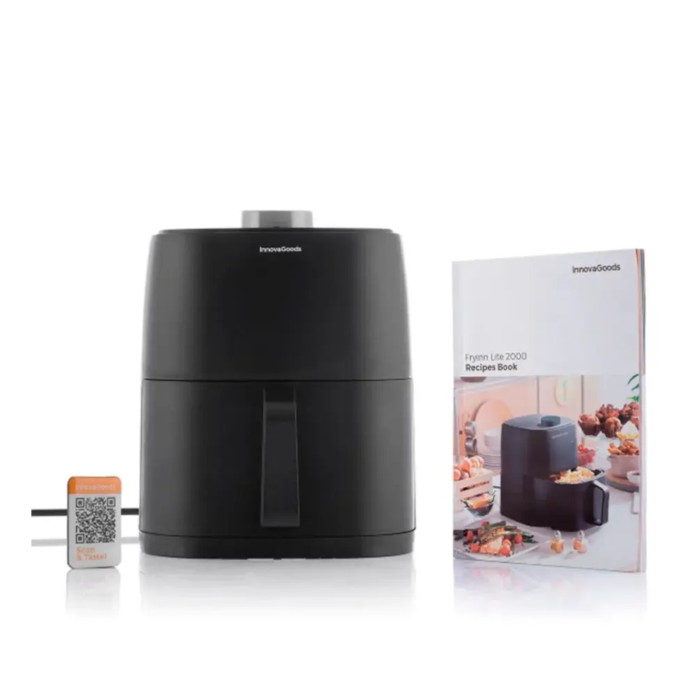 Freidora sin aceite Fryinn Lite 2000 InnovaGoods 1200W 2L 25x25,5x21,5 cm