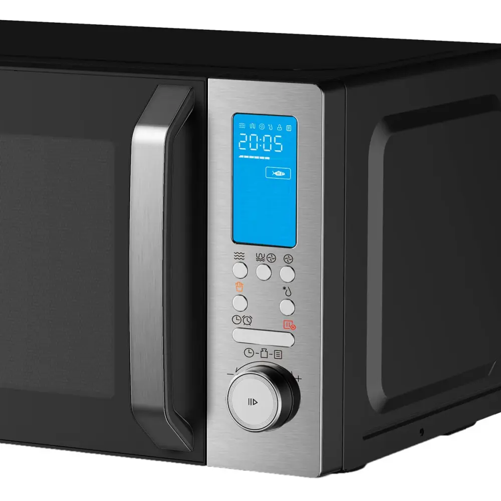 Microondas de convección Svan SVMW270CVN 900W 26L función Air Fryer negro