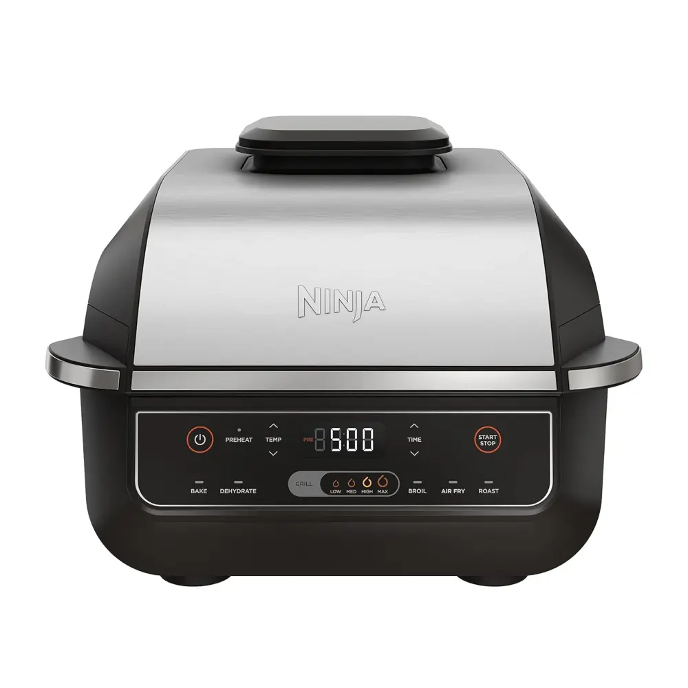 Parrilla Interior Ninja Y Freidora de Aire EG201
