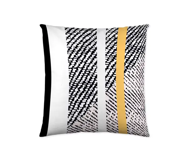 NATURALS - Funda de Cojin Estampado - Sin relleno - 50x50 Cm - Algodón Extra Suave - Elaborado en Españ - DENIM