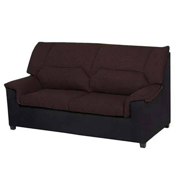 Sofá New Bali Roma 2 plazas choco bajo negro 98x140x85 cm