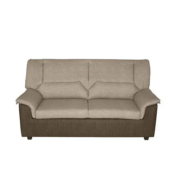 Sofá 2 plazas Actual Bali Roma camel bajo choco 98x140x85 cm