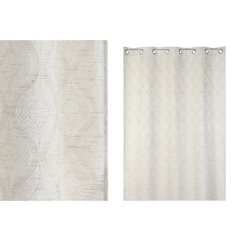 CORTINA POLIESTER 140X260X260 JAQUARD 8 ANILLAS