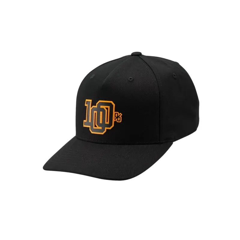 100% Gorro Jockey Varsity Snapback Ónix